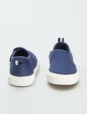 Ténis slip-on em tecido