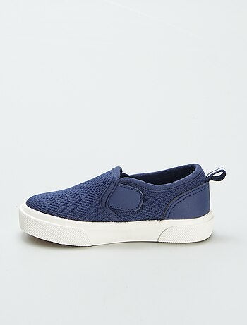 Ténis slip-on em tecido