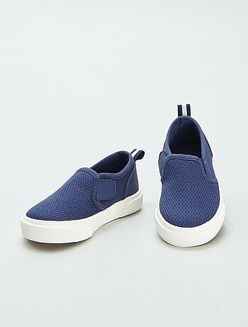 Ténis slip-on em tecido