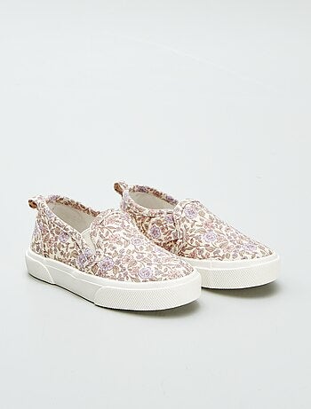 Ténis slip-on estampados