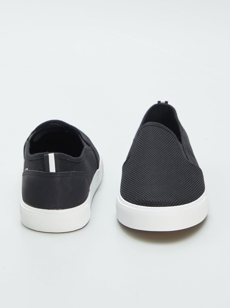 Ténis slip-on PRETO - Kiabi