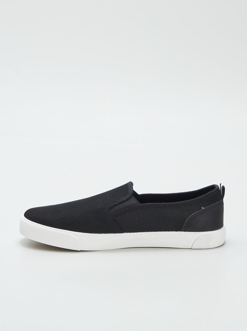 Ténis slip-on PRETO - Kiabi