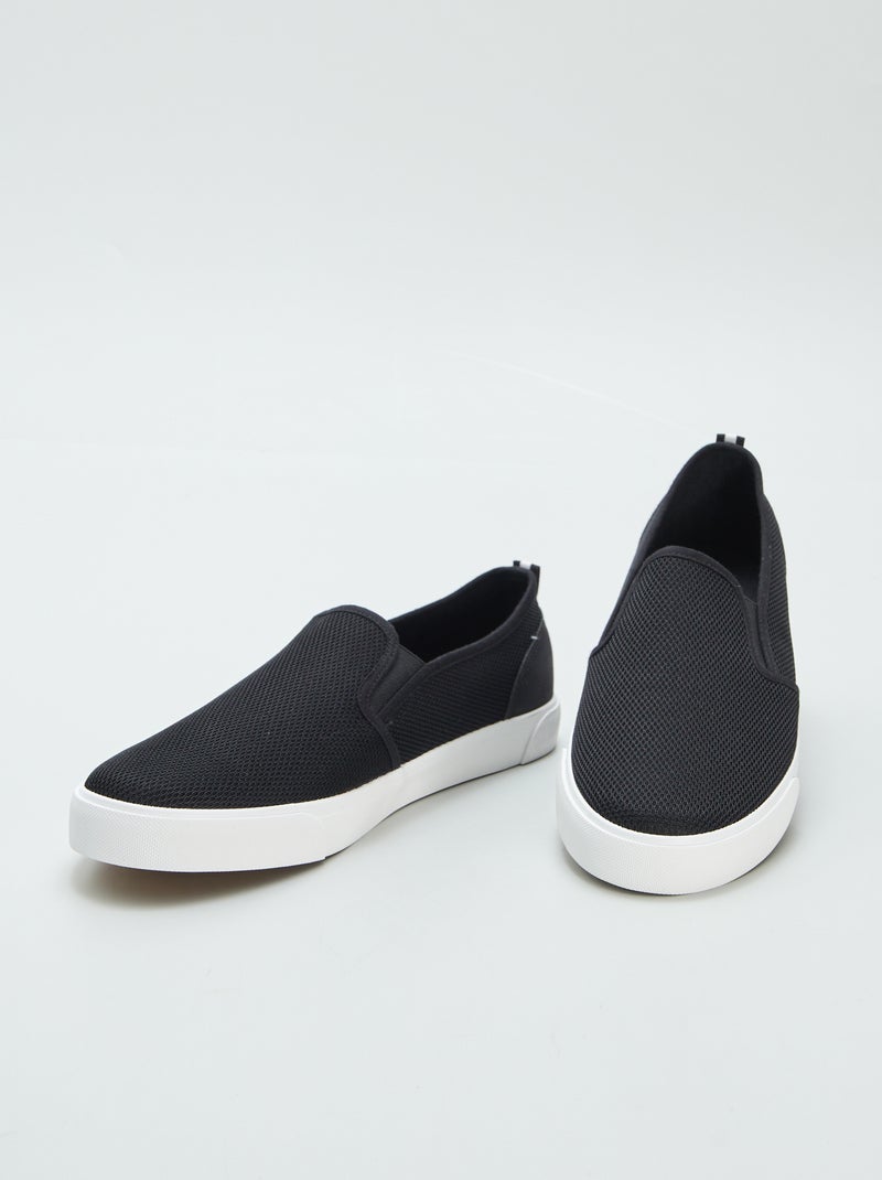 Ténis slip-on PRETO - Kiabi
