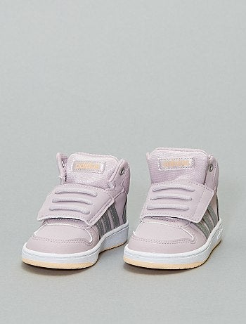 Ténis subidos 'adidas hoops' com velcro - Kiabi