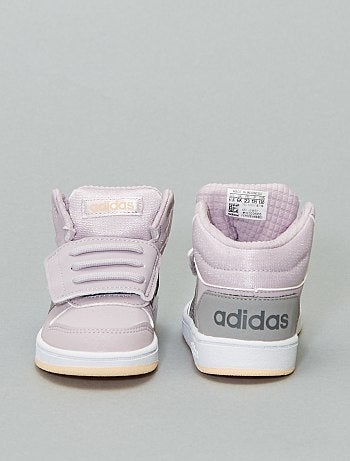 Ténis subidos 'adidas hoops' com velcro - Kiabi