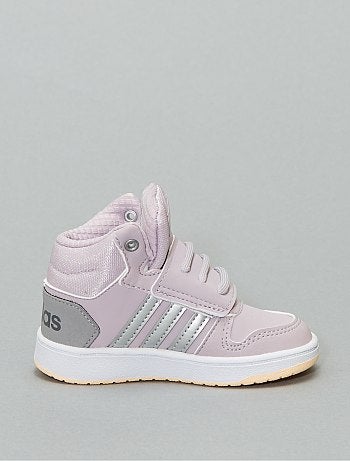 Ténis subidos 'adidas hoops' com velcro - Kiabi