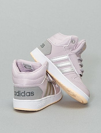 Ténis subidos 'adidas hoops' com velcro - Kiabi