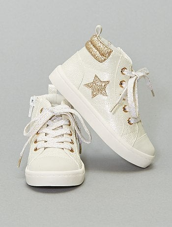 Ténis subidos brilhantes - Kiabi