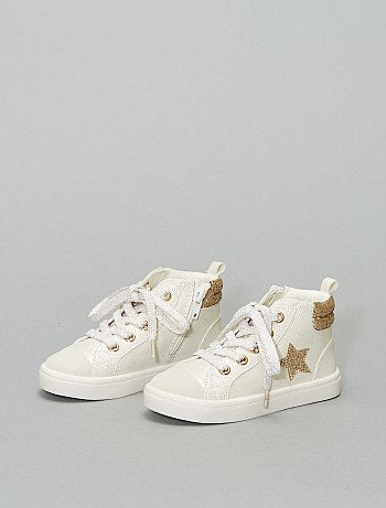 Ténis subidos brilhantes - Kiabi