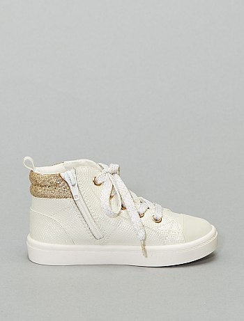 Ténis subidos brilhantes - Kiabi