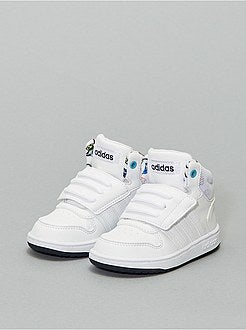 Ténis subidos com velcro 'adidas Hoops' - Kiabi