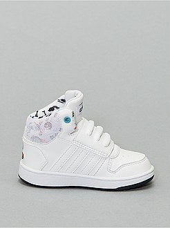 Ténis subidos com velcro 'adidas Hoops' - Kiabi