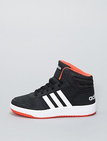 Ténis subidos em pele sintética 'Adidas HOOPS 2 0 K' - Kiabi