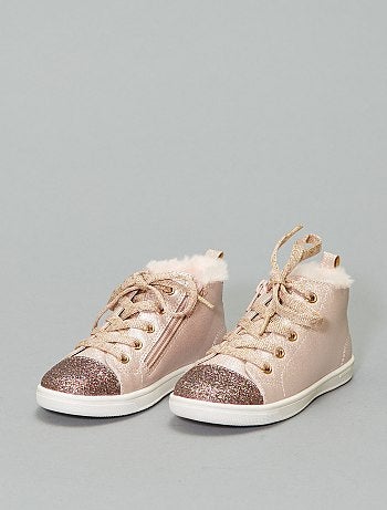 Ténis subidos iridescentes - Kiabi