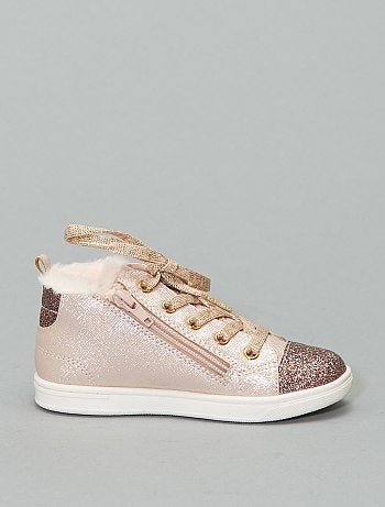 Ténis subidos iridescentes - Kiabi