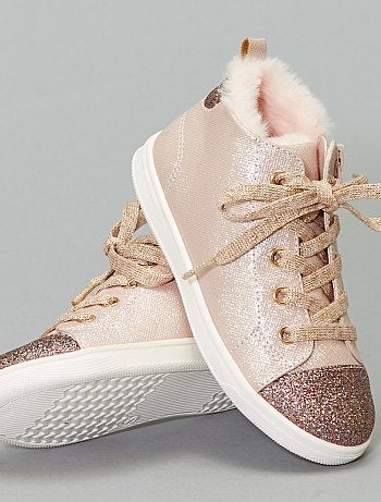 Ténis subidos iridescentes - Kiabi