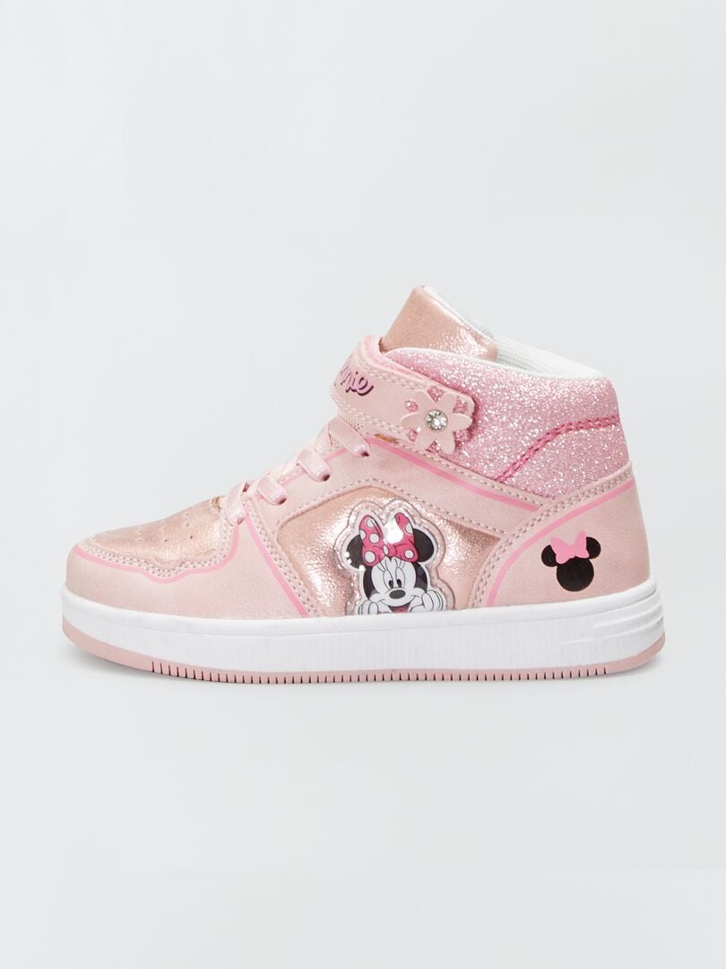 Ténis subidos 'Minnie' 'Disney' Rosa - Kiabi