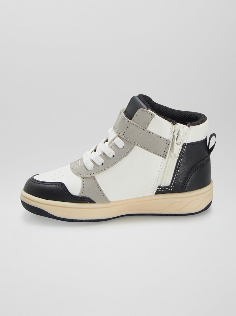 Ténis subidos PRETO - Kiabi