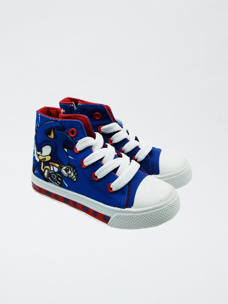 Ténis subidos 'Sonic' com solas luminosas CINZA - Kiabi