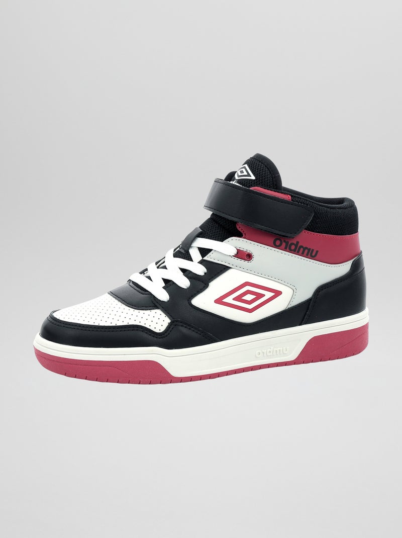 Ténis subidos 'Umbro' tricolores PRETO - Kiabi