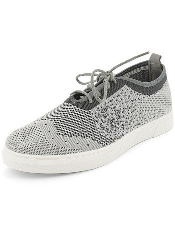 Ténis tipo desporto em material têxtil - Kiabi