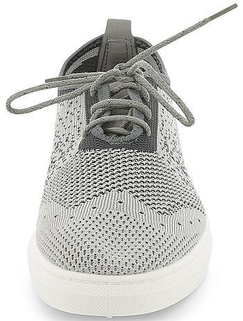 Ténis tipo desporto em material têxtil - Kiabi