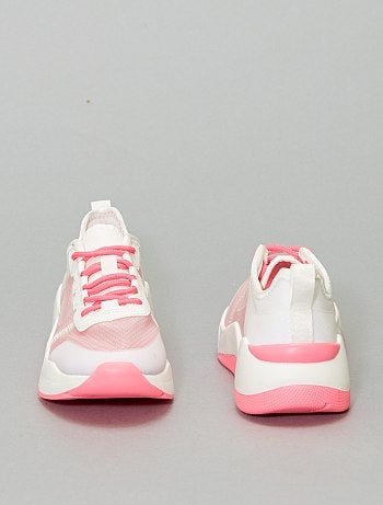 Ténis transparentes com sola grossa - Kiabi