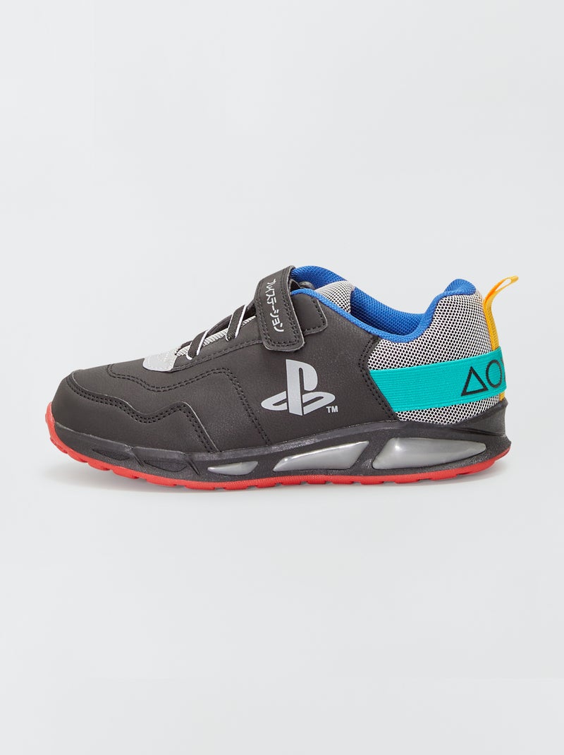 Ténis tricolores 'PlayStation' Preto - Kiabi