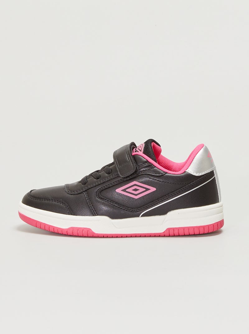 Ténis 'Umbro' com velcros e atacadores PRETO - Kiabi