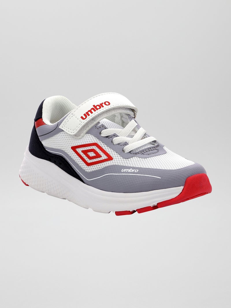 Ténis 'Umbro' para correr tricolores Cinza - Kiabi