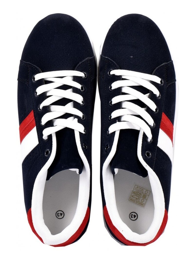 Ténis unissexo sneaker Azul-marinho - Kiabi