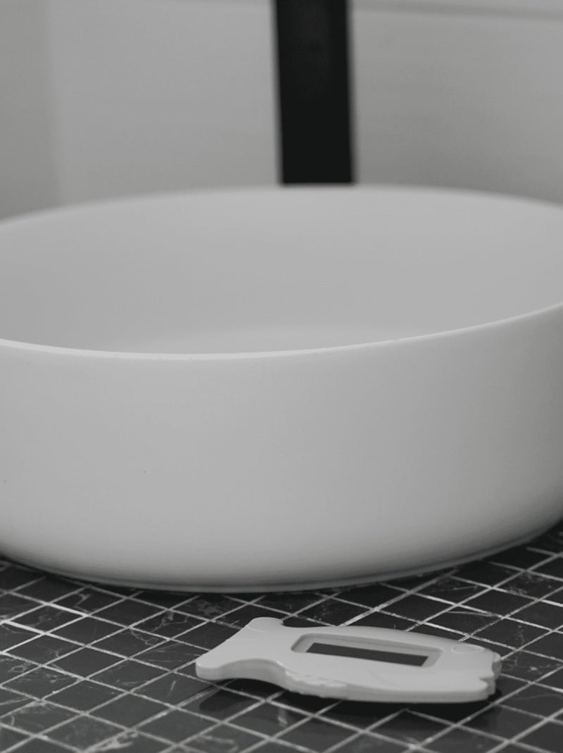 Termómetro de banho peixe com lcd thermobaby feito em frança 35-40°c Azul - Kiabi