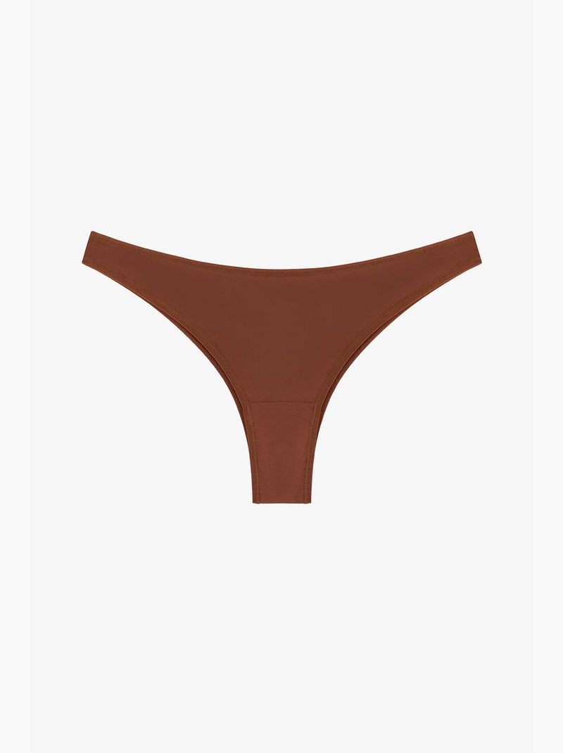 Terra cueca brasileira penti Marrom/Rosa - Kiabi