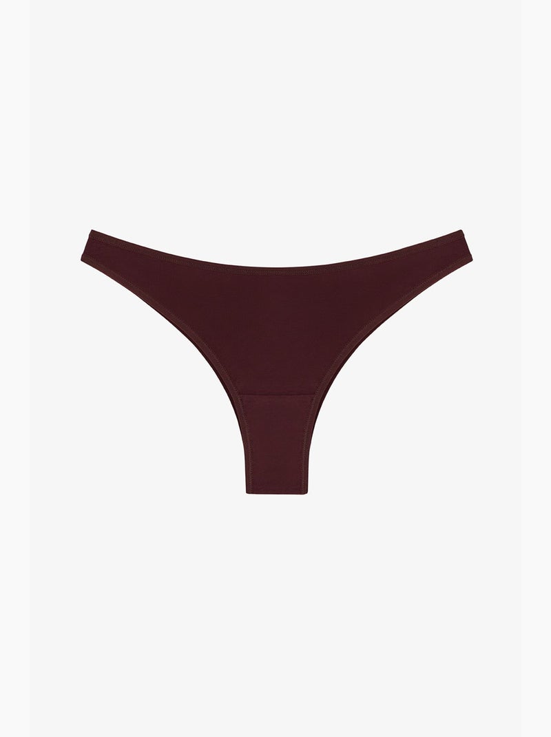 Terra cueca brasileira penti Marrom/Rosa - Kiabi
