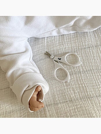 Tesoura de unhas bebé aço inoxidável