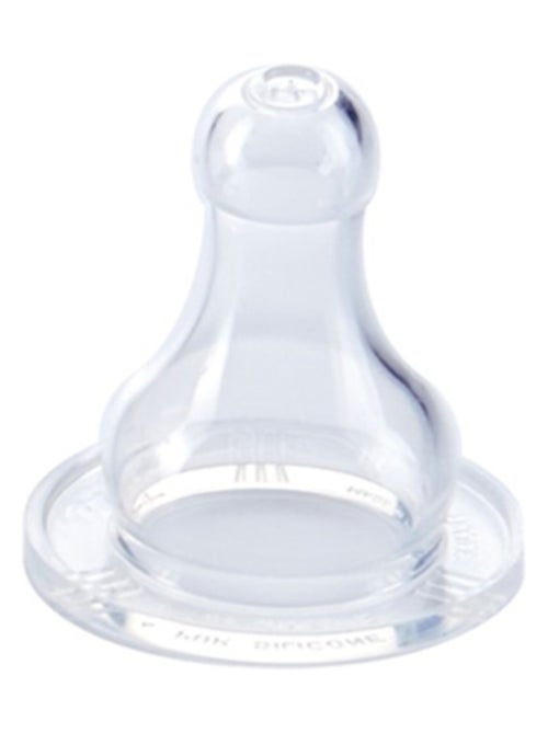 Têta de silicone thermobaby anti-cólicas sistema estágio 2, pack 2 - Kiabi