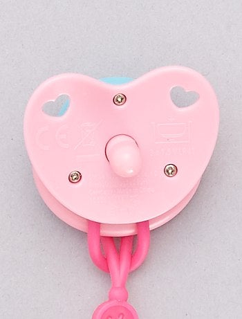 Tetina musical + prende-chuchas - Kiabi