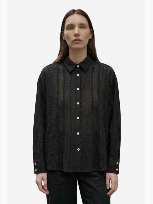 Textured woven button-up shirt my fashion - Kiabi Textured woven button-up shirt my fashion - Kiabi
