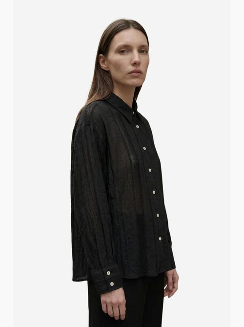 Textured woven button-up shirt my fashion - Kiabi Textured woven button-up shirt my fashion - Kiabi