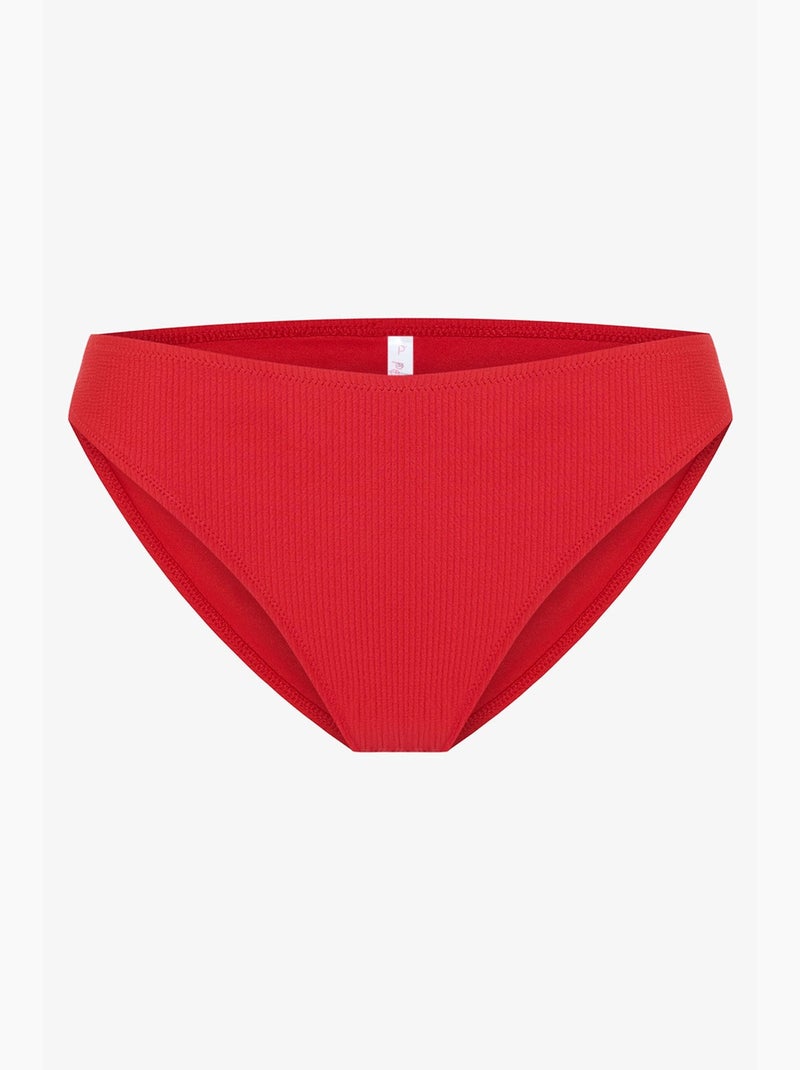 Tiara slip parte de baixo de biquíni penti Vermelho - Kiabi