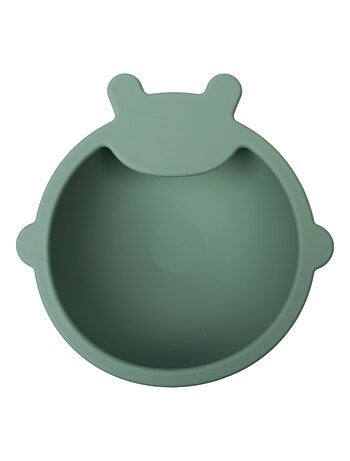 Tigela de sucção em silicone thermobaby design cacto com pegas
