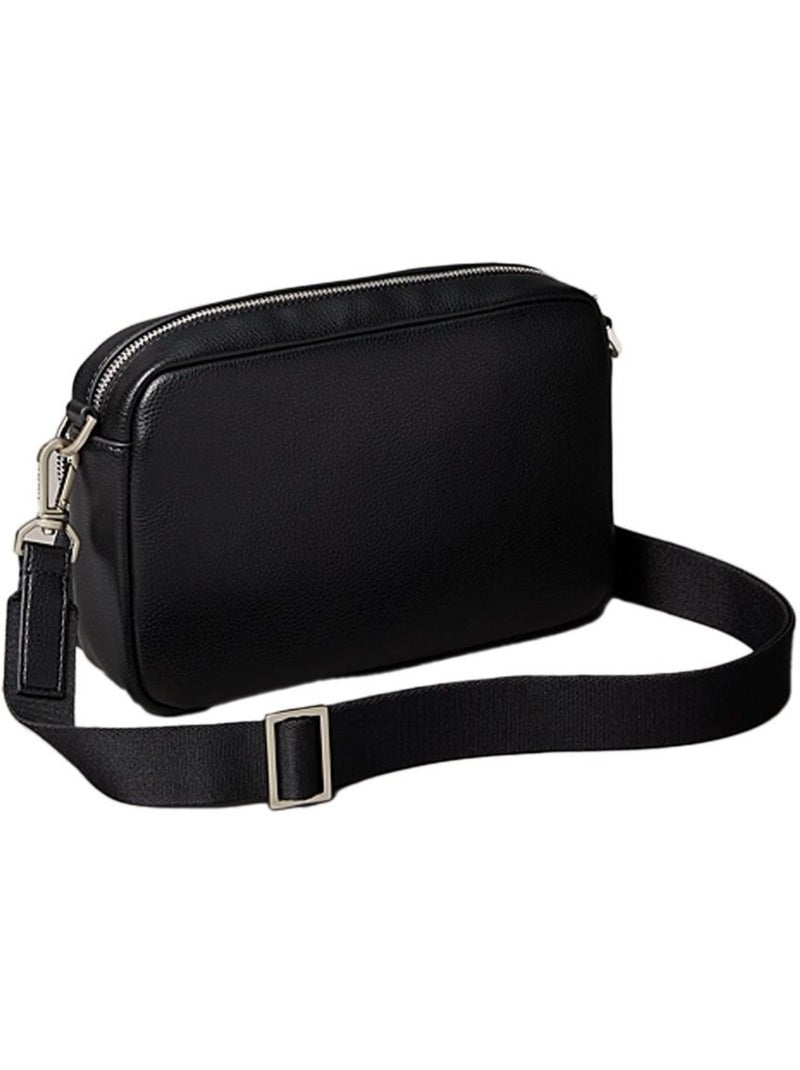 Tira Colo Masculina Preta Calvin Klein Jeans Raised Camera Preto - Kiabi