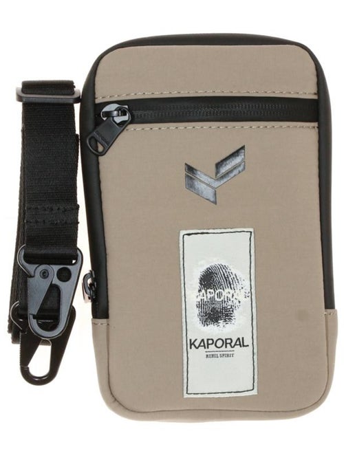 Tiracolo Masculina Kaporal TEREK Bege/Preta - Kiabi Tiracolo Masculina Kaporal TEREK Bege/Preta - Kiabi