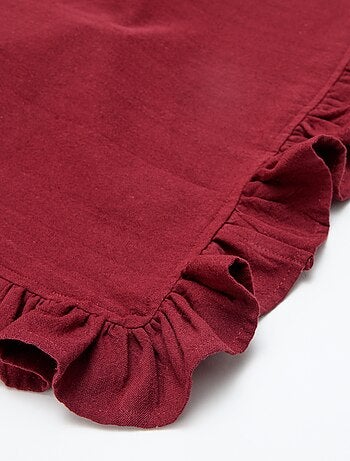 Toalha com franjas (150x300 cm) - Kiabi Home