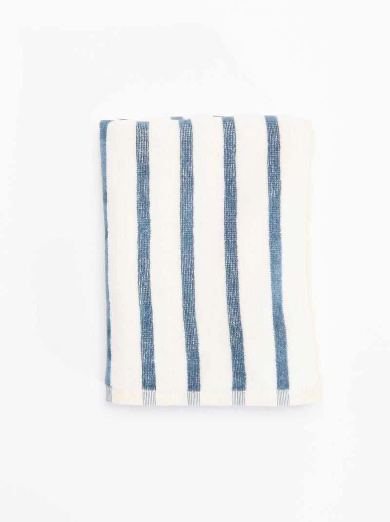 Toalha de banho - 50 x 90 cm Azul - Kiabi