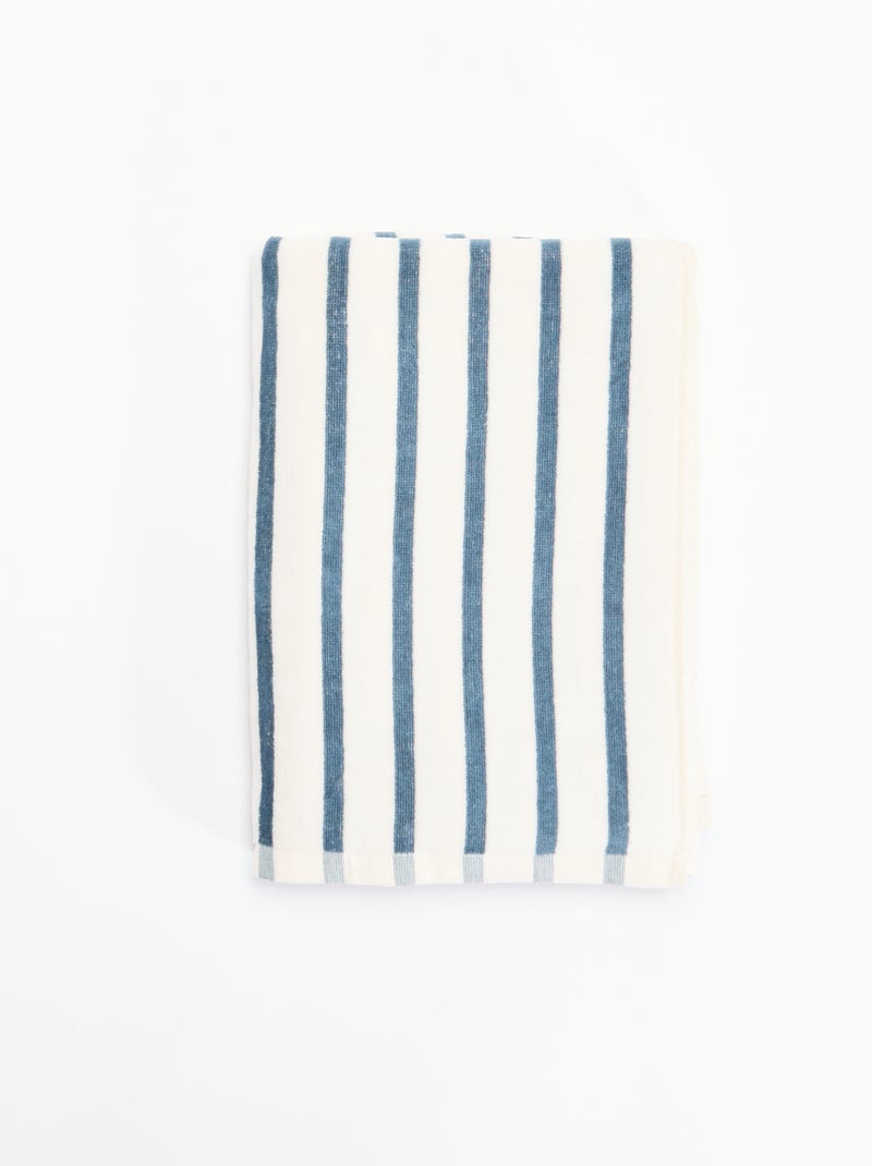 Toalha de banho - 70x130 cm Azul - Kiabi