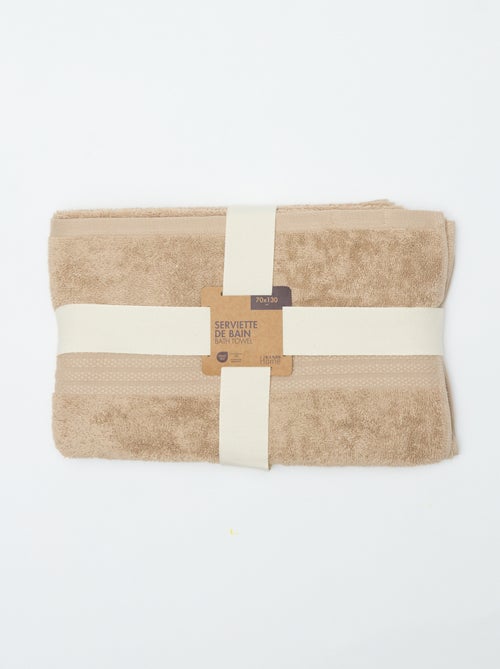 Toalha de banho 70 x 130 cm - Kiabi Home - Kiabi Toalha de banho 70 x 130 cm - Kiabi Home - Kiabi