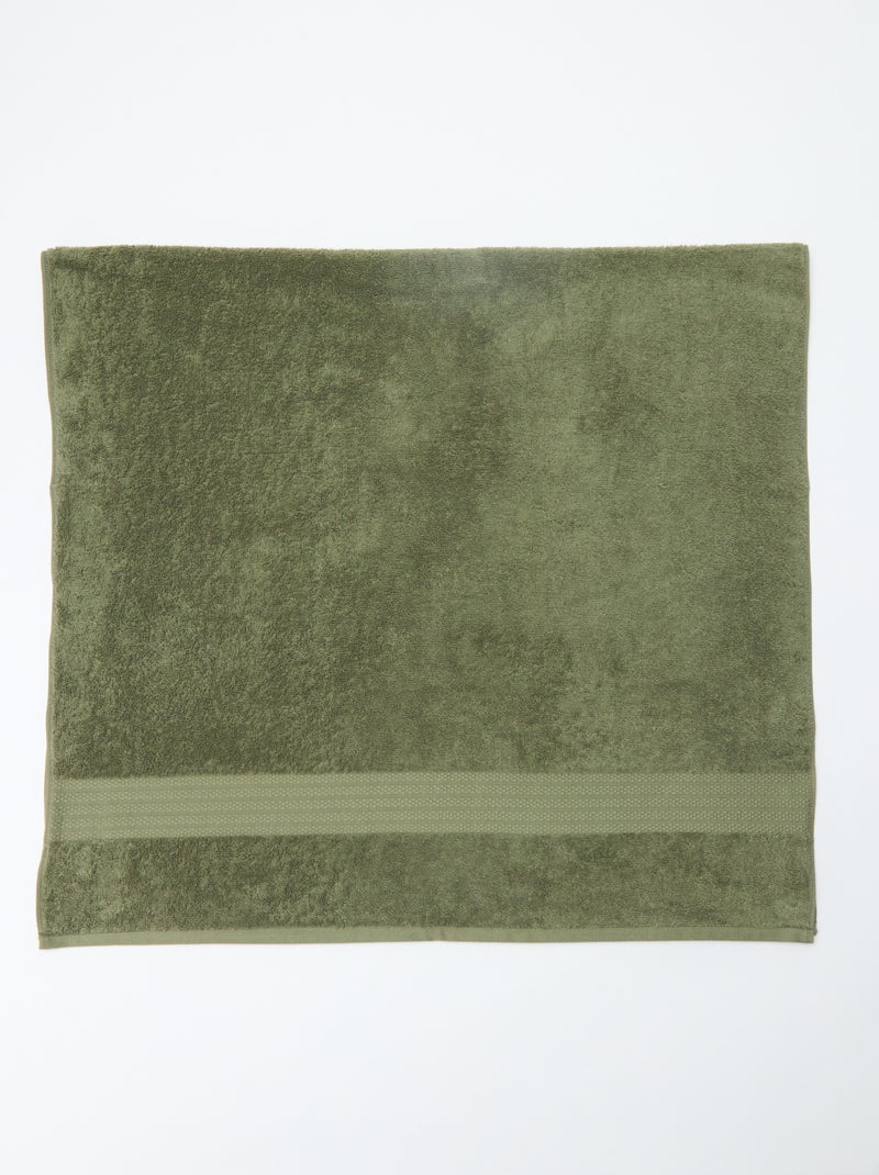 Toalha de banho 70 x 130 cm - Kiabi Home Verde - Kiabi