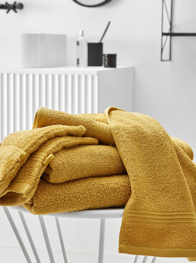 Toalha de banho 70 x 130 cm AMARELO - Kiabi