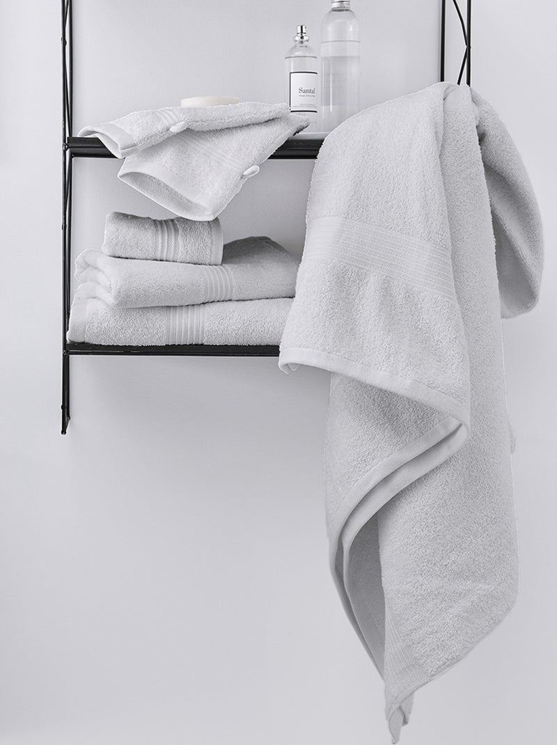 Toalha de banho 70 x 130 cm BRANCO - Kiabi